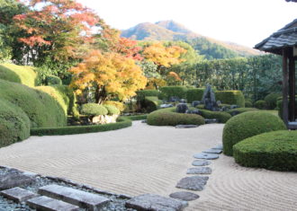 備中頼久寺　小堀遠州の庭園