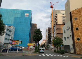 丸の内2丁目　いまマンション建設ラッシュで地域があつく