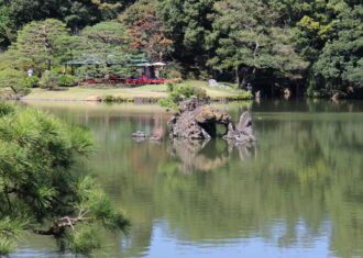 東京　六義園2　陰陽和合のデザイン