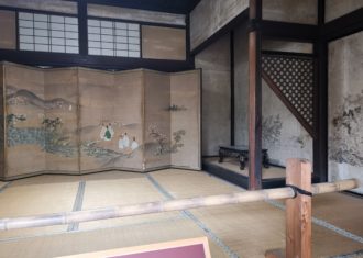 長浜別院　大通寺　蘭亭の書院と庭