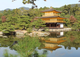 創建時の北山殿(金閣寺)と東山殿(銀閣寺)の姿