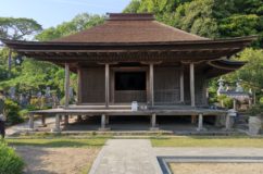 奇跡的に残った金蓮寺弥陀堂は鎌倉13人の一人の創建