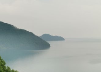 北国街道木ノ本宿から菅浦までの道のり