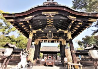 京都　二つめの国宝唐門　豊国神社唐門