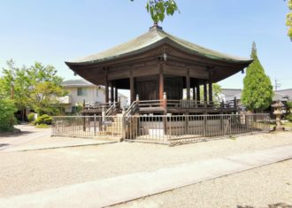 稲沢長光寺の六角堂　美濃路脇にたたずむ名刹