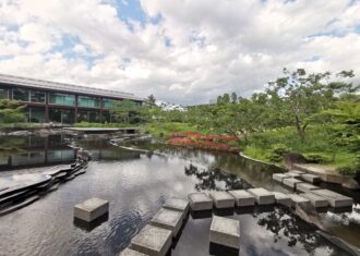 京都　梅小路公園内の朱雀の庭　見学記