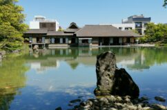 福井市　養浩園の数寄屋建築と庭園