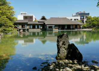 福井市　養浩園の数寄屋造