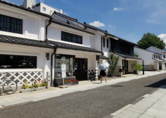 松本城下町　中町の町並み