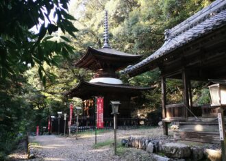 関市域の形は「兎の顔」　「兎の右の耳」にある日龍峯寺多宝塔は鎌倉期の名多宝塔
